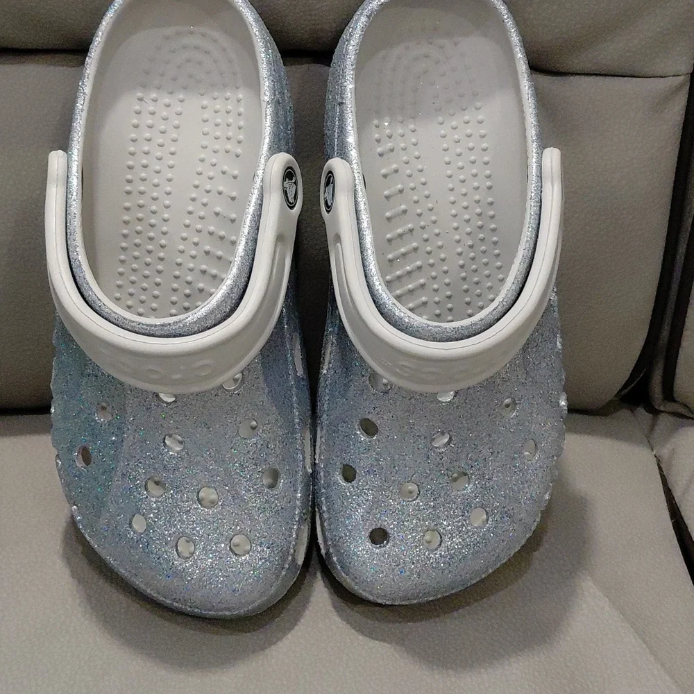 CROCS  Sparkly Clogs - Picture 8 of 9